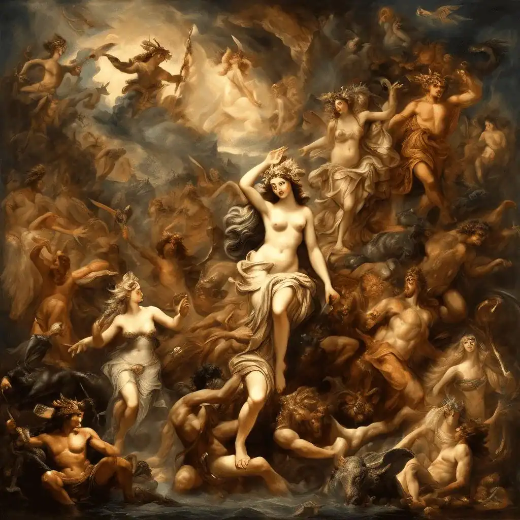 A Bacchanalian – James Ward